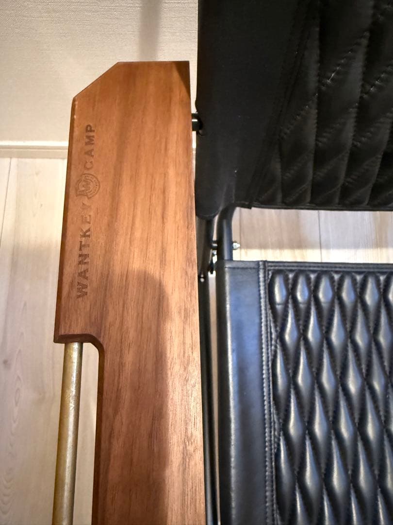 【美品】BD LOWER CHAIR ブラック wantkey 肘セット