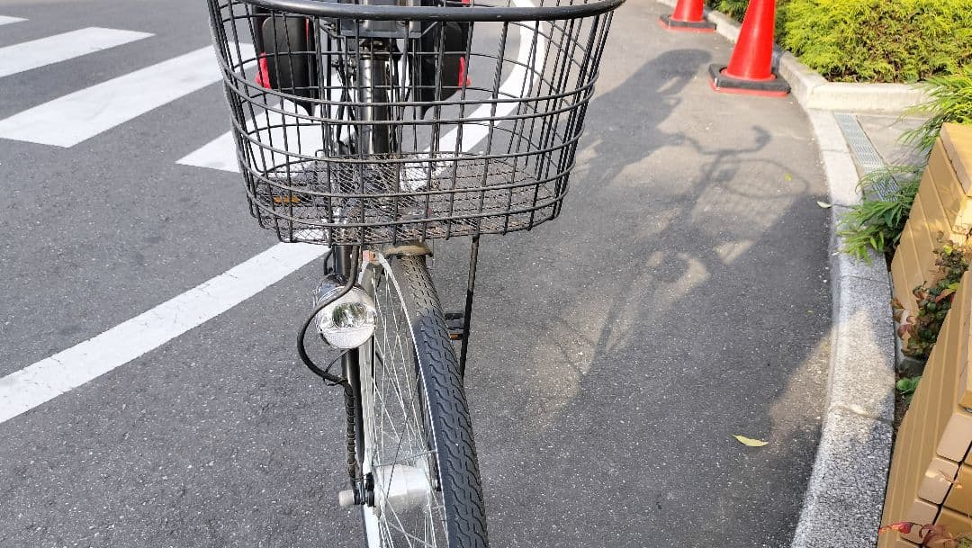 ★引取のみ対応 さいたま市西区 ママチャリ、チャイルドシート付き 6段変速自転車