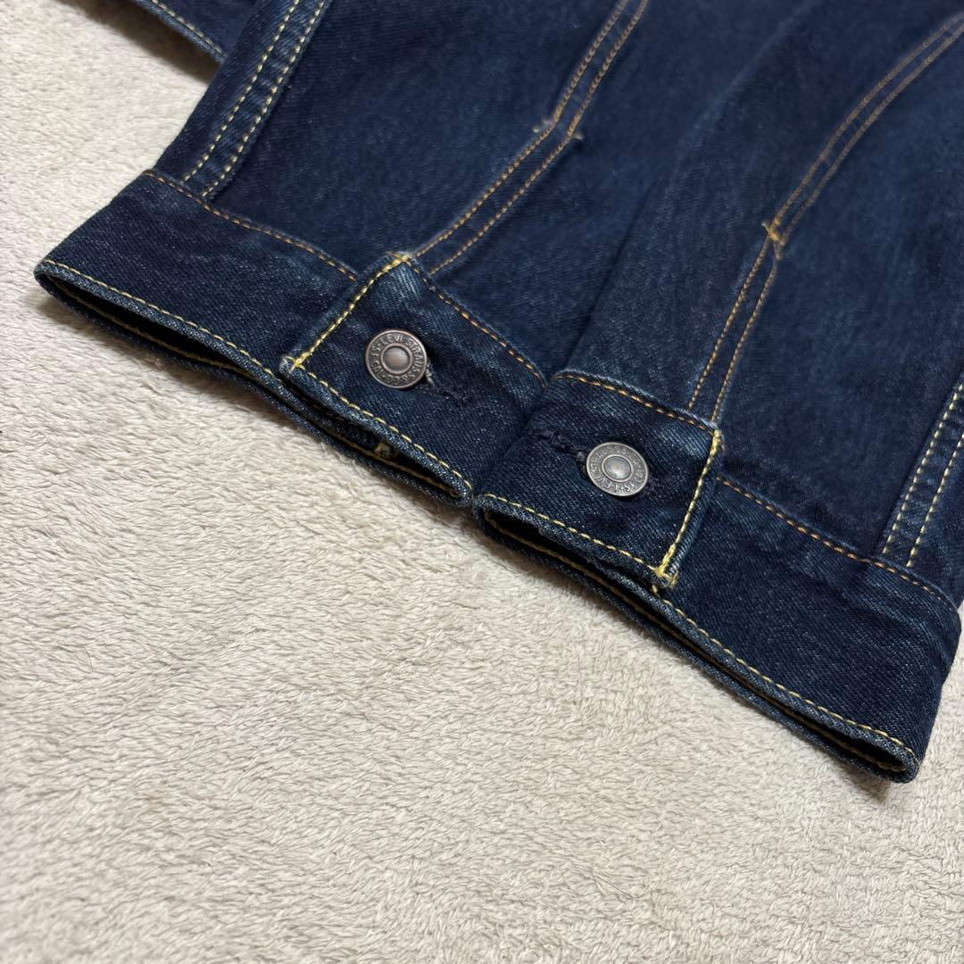 濃紺極美品✨M リーバイス 72334 デニムジャケット70506型 ポケ付き