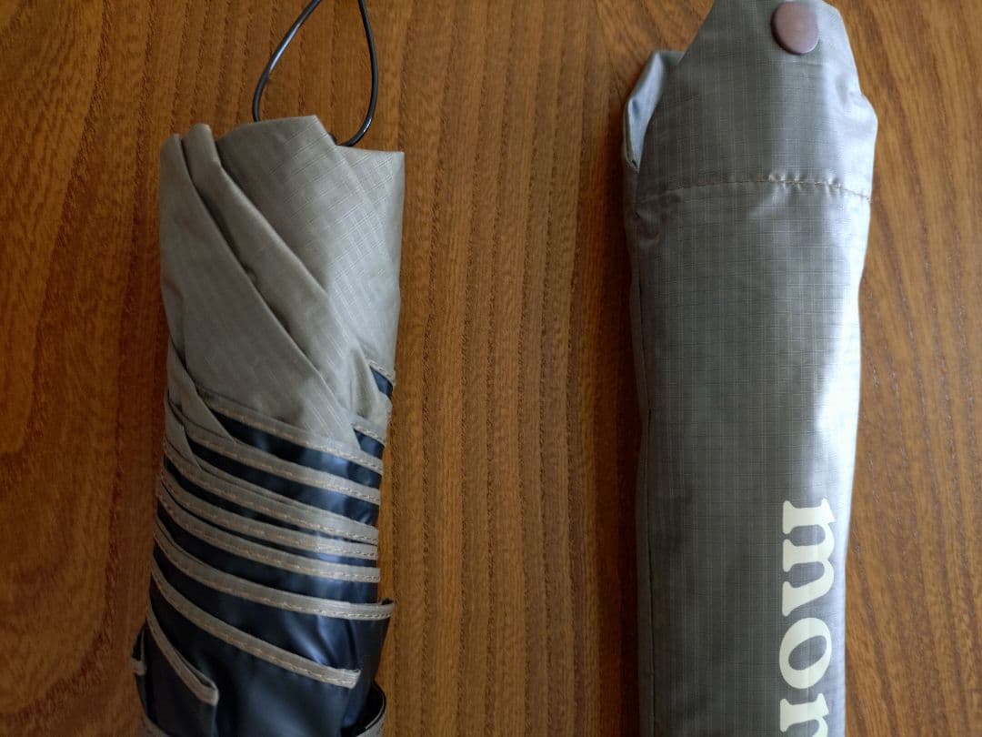 新品未使用タグ付き　mont:bell トラベルサンブロックアンブレラ55