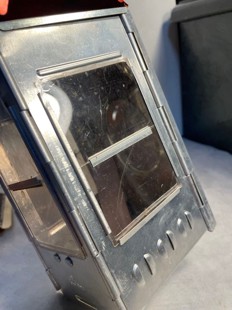 希少レトロEVERNEW 折りたたみ式ランタン ワンダーフォーゲル 蝋燭ランプ