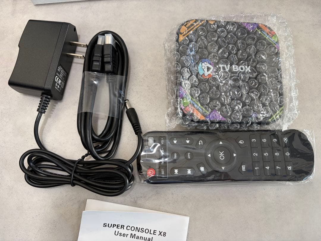 KINHANK TVBOX SUPERCONSOLE X8レトロゲームコンソール