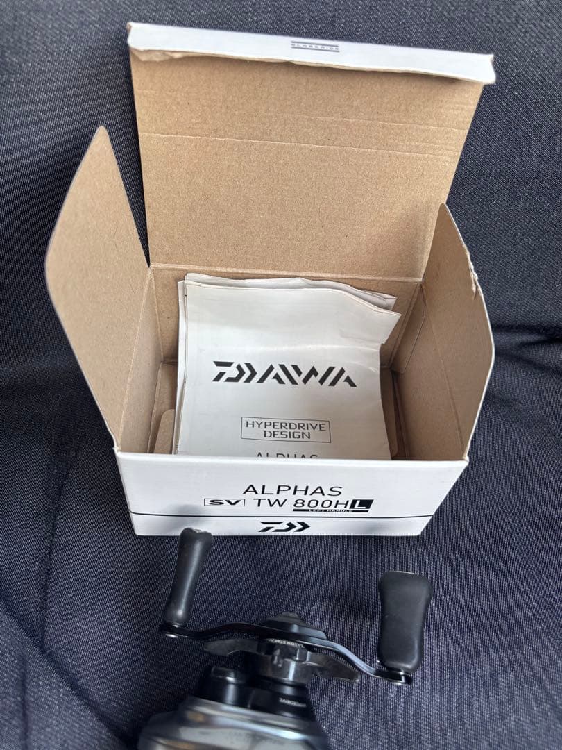 ダイワ 21アルファス SV TW 800HL ベアリング追加