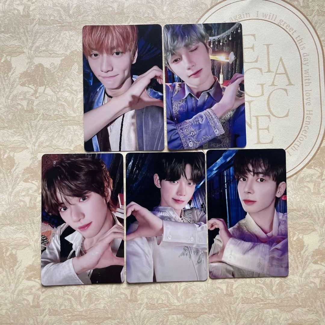 TXT アンケ一ト MOA membership 2024 トレカ 5枚セット