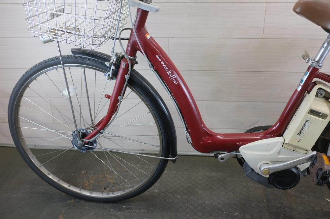 つきのは )5日内発送)ヤマハPAS 26インチ3段　8.1Ah充電器あり