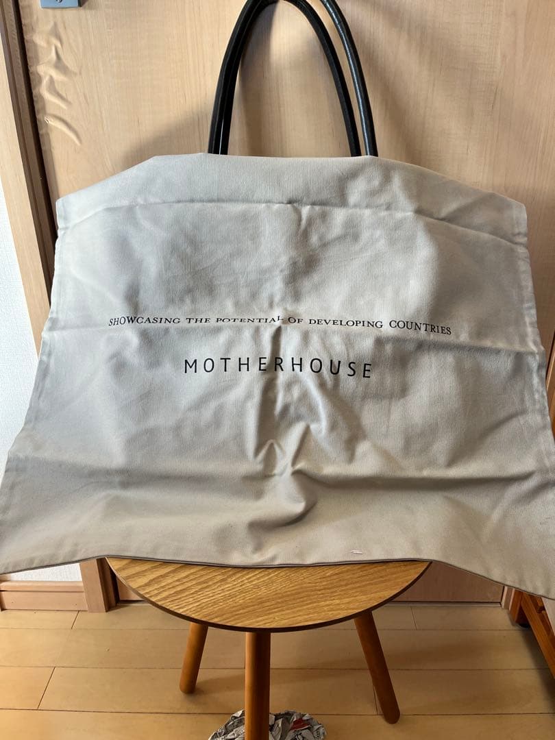 マザーハウス　アンティーク　キャリア　トート