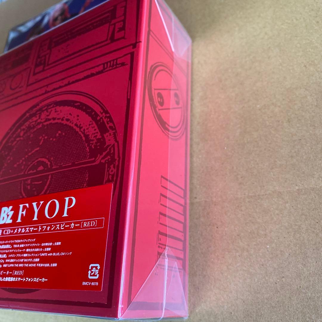 未開封CD B’z「FYOP」数量限定盤BOX 外付特典ポストカード