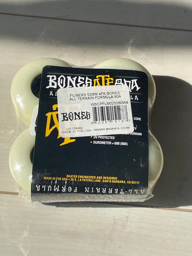 BONES WHEEL ATF ソフトウィール52mm 80A