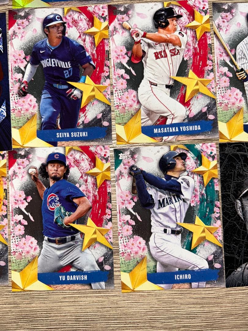 topps 野球カード 大谷翔平、山本由伸、ダルビッシュ有など