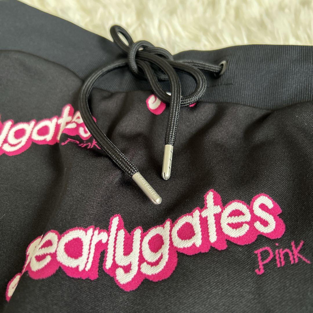 希少！近年モデル♡パーリーゲイツ セットアップ ロゴ総柄 スカート ポロシャツ