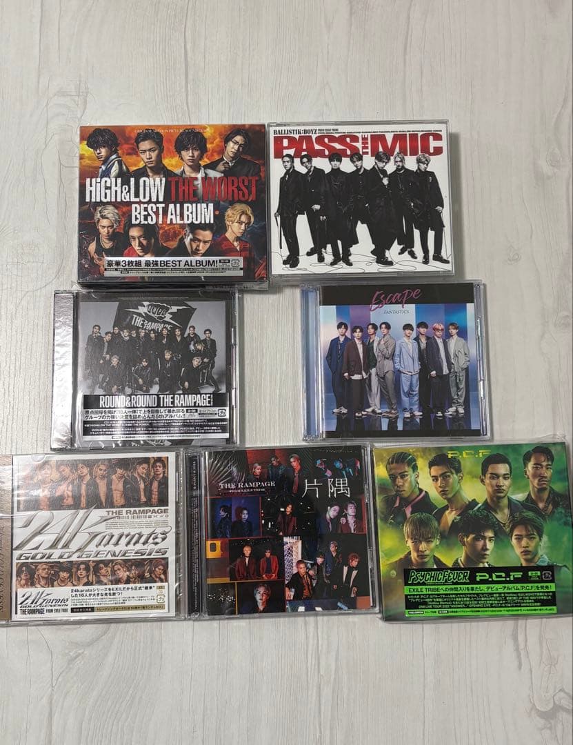 新品・未使用 HIGH ＆ LOW、RAMPAGE、PSYCHIC 引退品