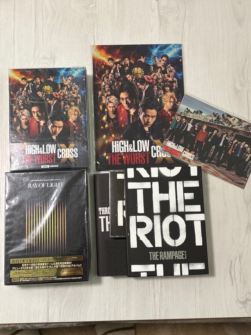 新品・未使用 HIGH ＆ LOW、RAMPAGE、PSYCHIC 引退品