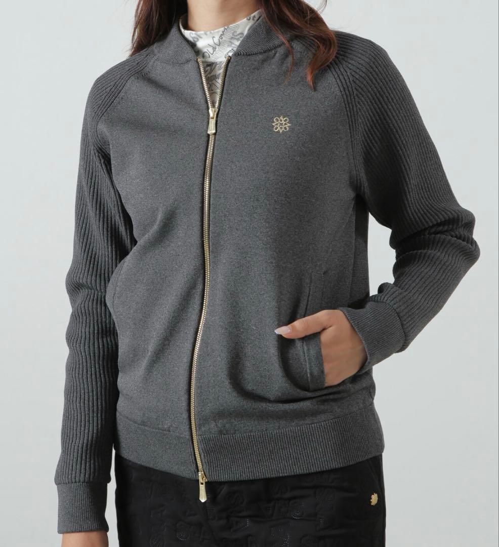 【新品・未使用・試着のみ】セントアンドリュース　ニットブルゾン2024秋冬モデル