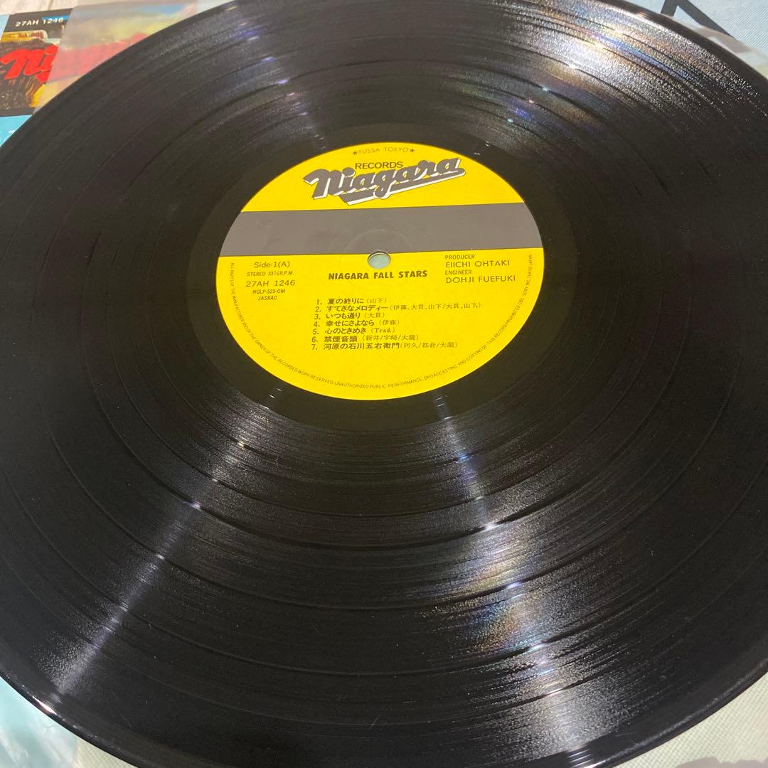レコード/ナイアガラ　山下達郎　大滝詠一　伊藤銀次