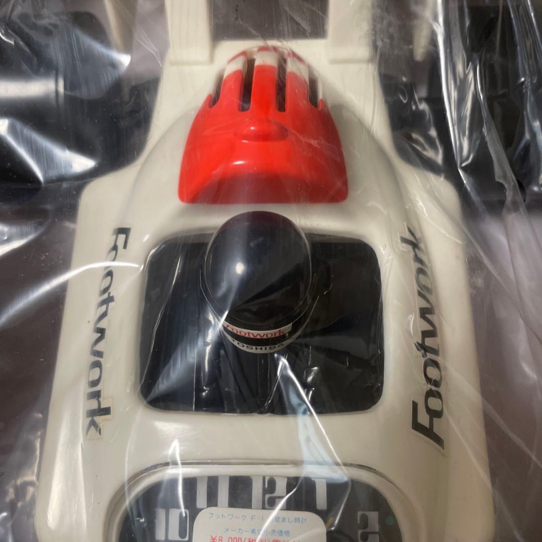 【入手困難】TOSHIBA Footwork F 1目覚まし　からくり　動作◎