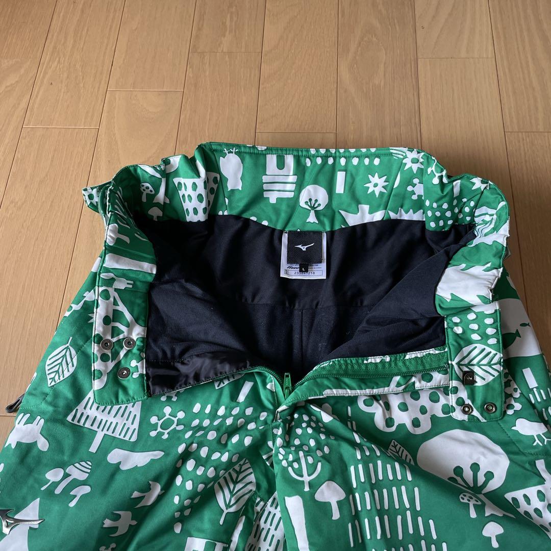 ミズノ MIZUNO スキーウェア 上下セット デモモデル 中古　サイズM/L
