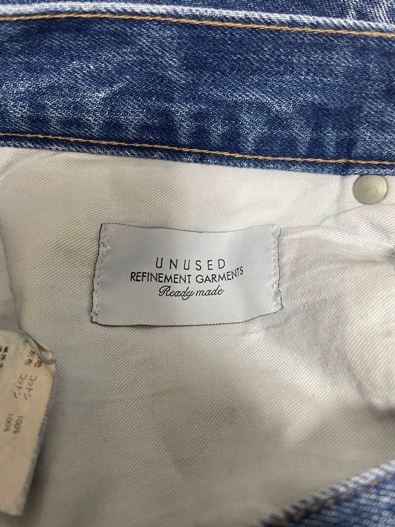 パンツ UNUSED 14oz denim five pockets pants