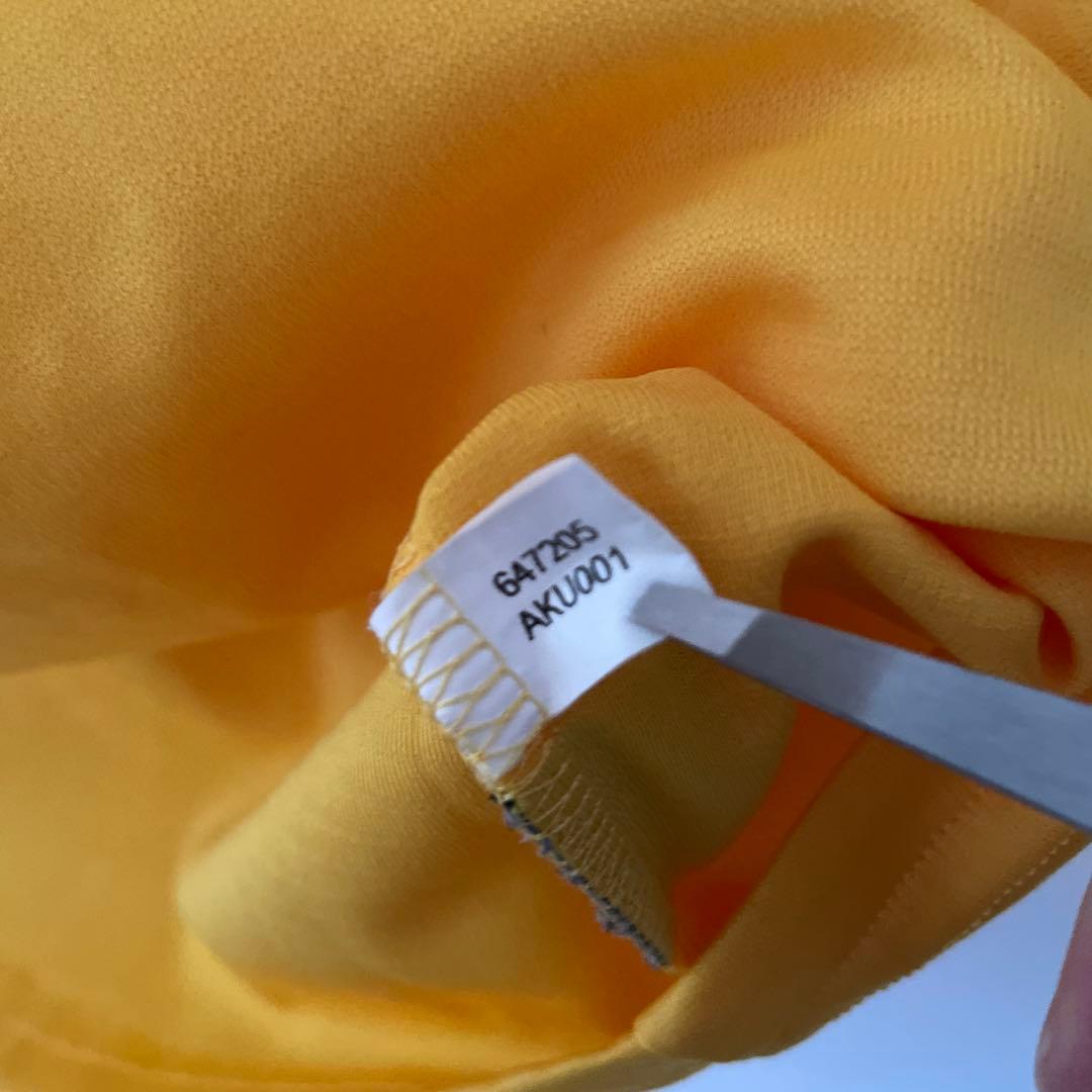 美品サッカーW杯スウェーデン代表 ホーム ユニフォーム黄色青色adidas