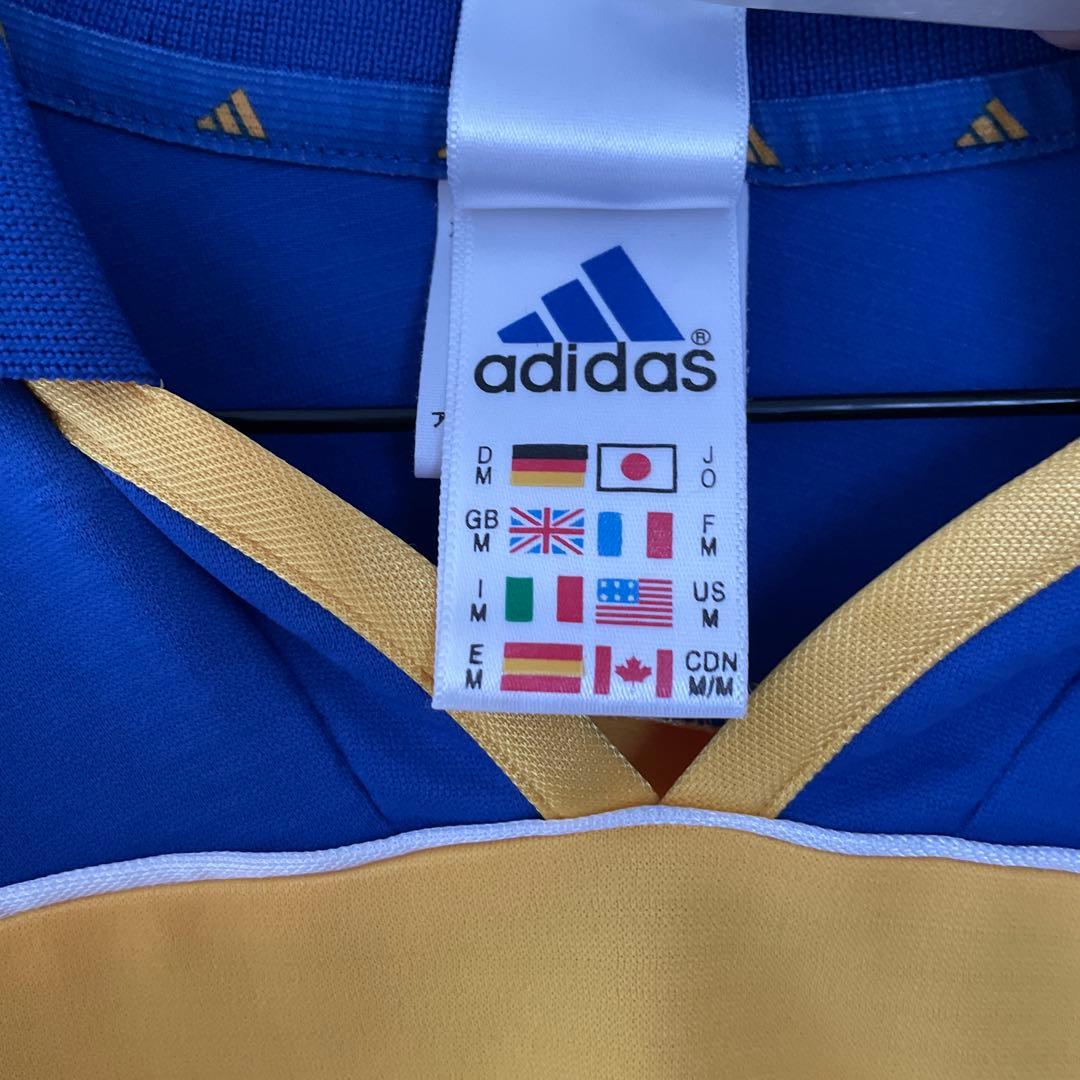 美品サッカーW杯スウェーデン代表 ホーム ユニフォーム黄色青色adidas