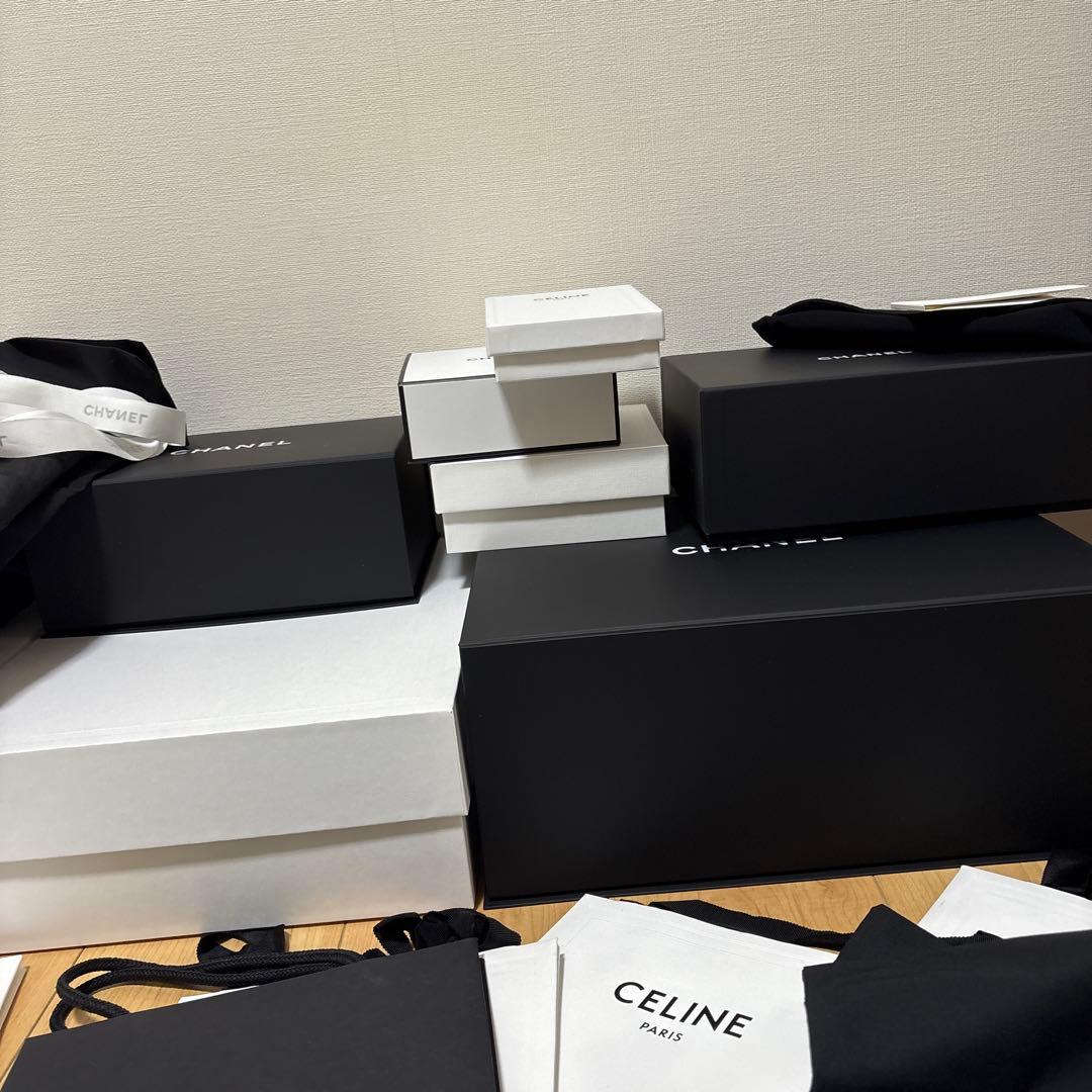CHANEL CELINE ギフトボックス バッグ セット