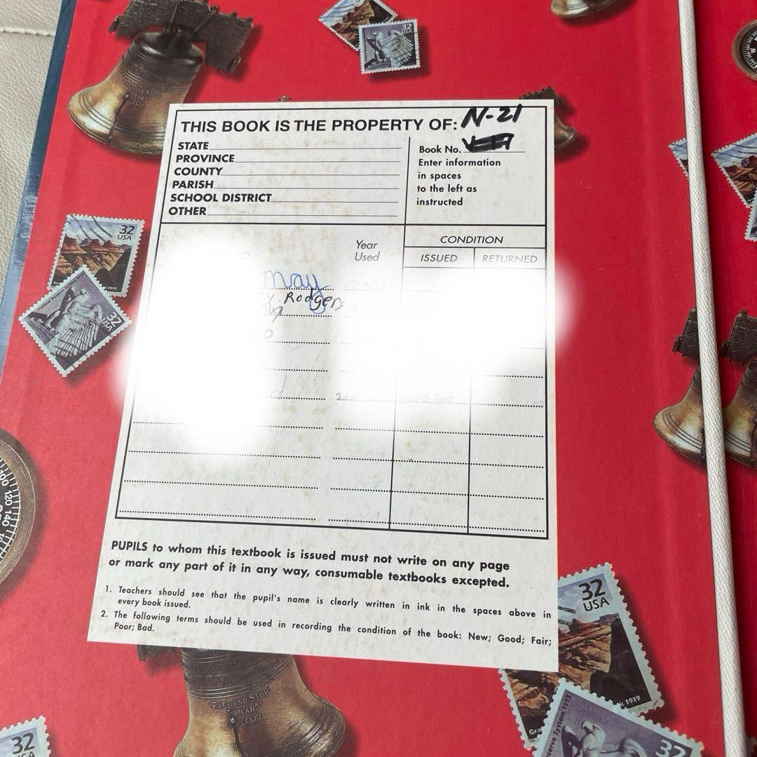 Social Studies アメリカ小学校教科書