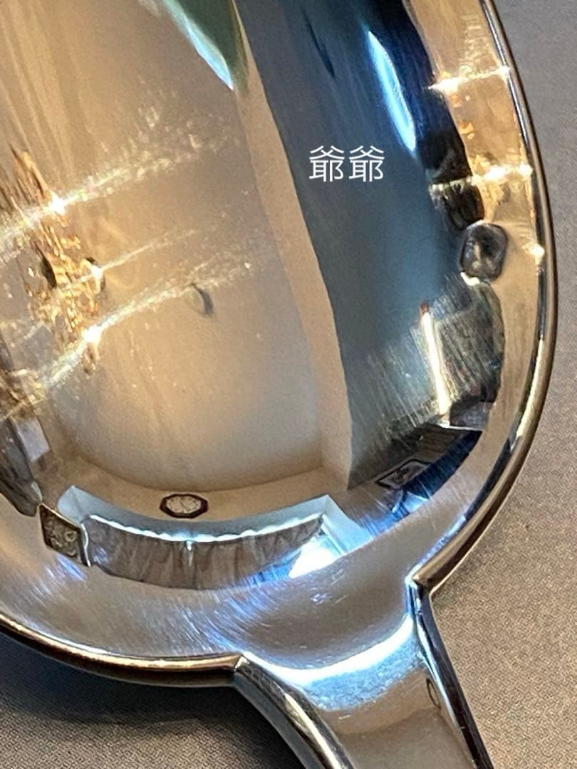 フランス Cardeilhac／純銀／デザートフォーク＆デザートスプーン