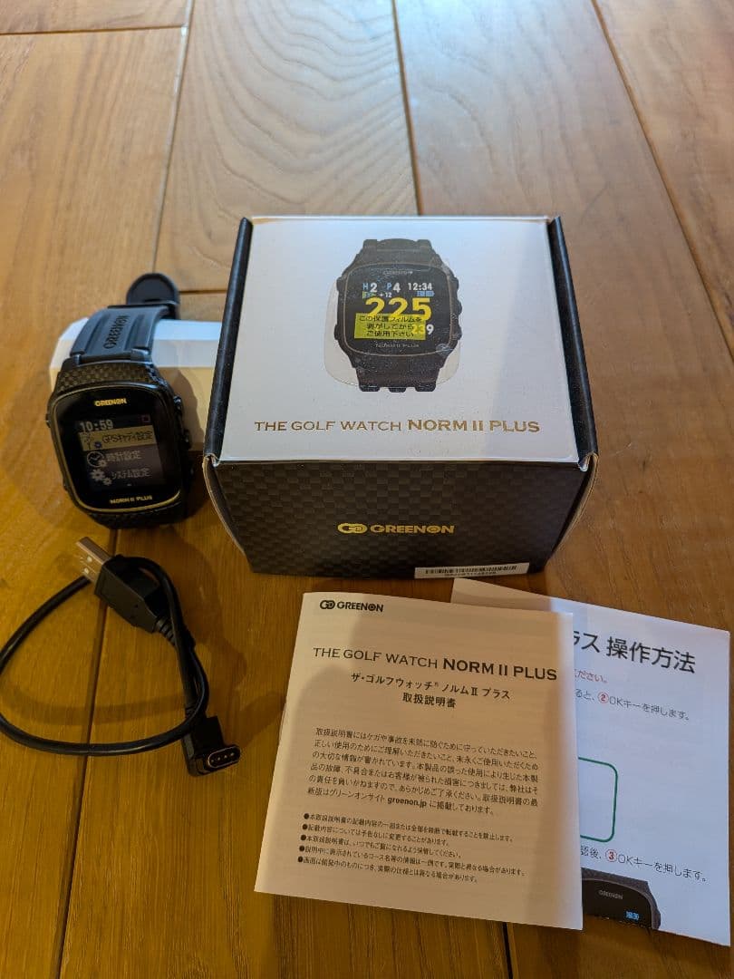 NORM II PLUS （ノルム2プラス）ゴルフ用GPSナビ　中古