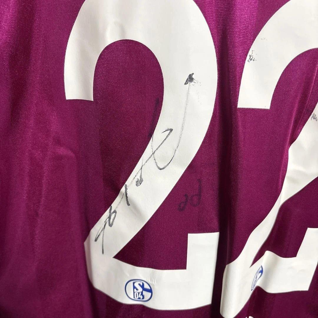 タグ付き！シャルケ　内田篤人　サイン入り　12-13 ユニフォーム　鹿島