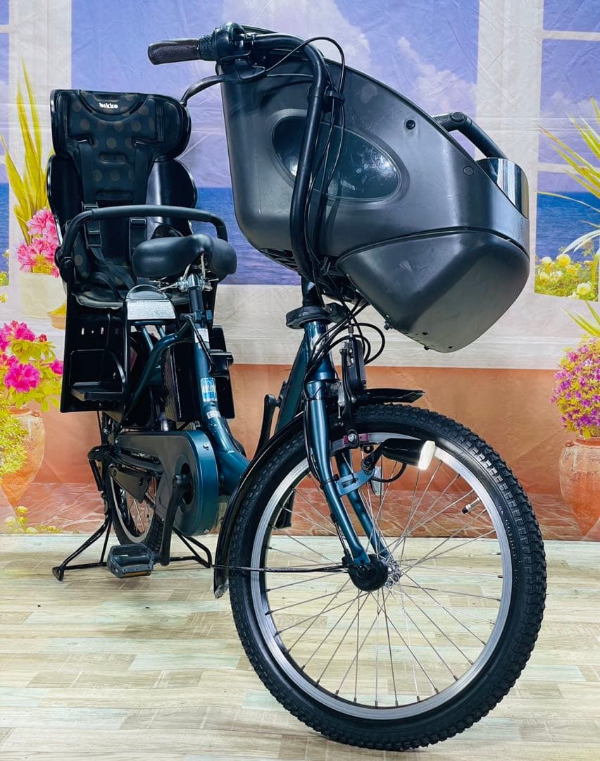 超人気！BIKKE ビッケ16AH！⭐️ブリヂストン子供乗せ電動自転車Y3516