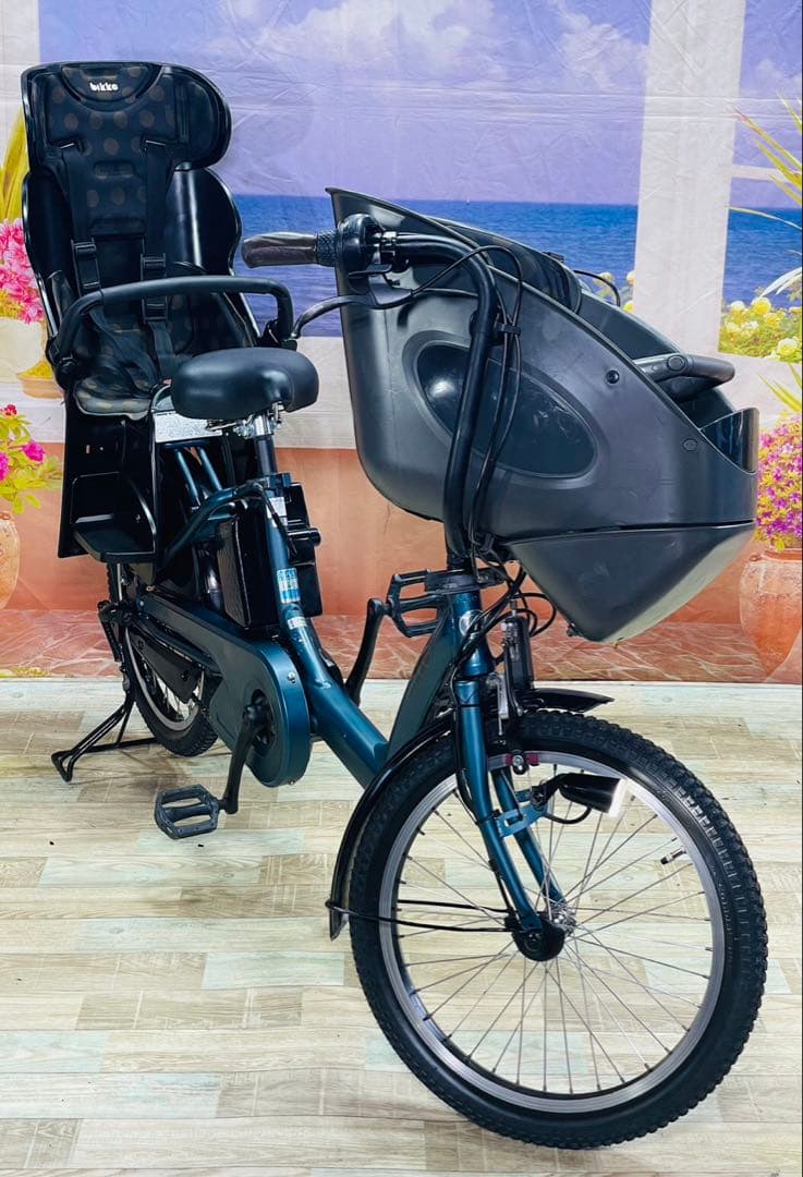 超人気！BIKKE ビッケ16AH！⭐️ブリヂストン子供乗せ電動自転車Y3516