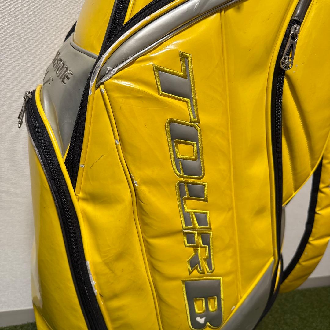 BRIDGESTONE TOUR B キャディバッグ イエロー
