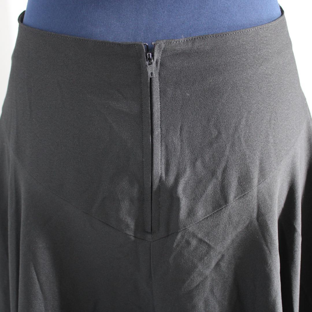 【美品 日本製 フラメンコ衣装】ブラック×ドット柄 CHACOTT ファルダ 黒