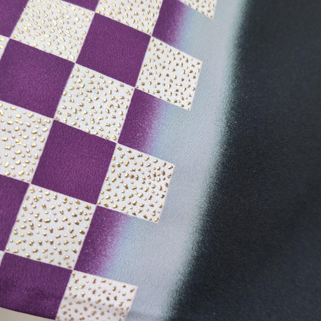 日本舞踊用着物 　新舞踊　白　黒　紫