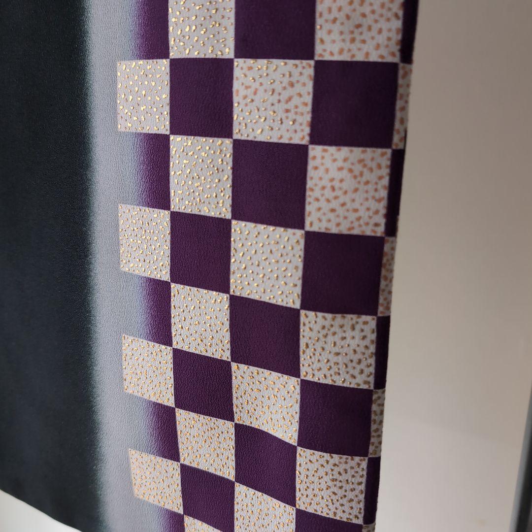 日本舞踊用着物 　新舞踊　白　黒　紫