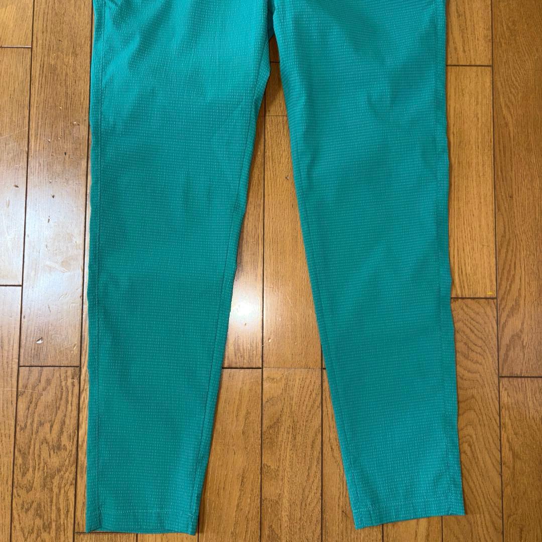 美品ジャックバニー　ゴルフパンツ　1 (M)レディースゴルフウェア　サッカー生地