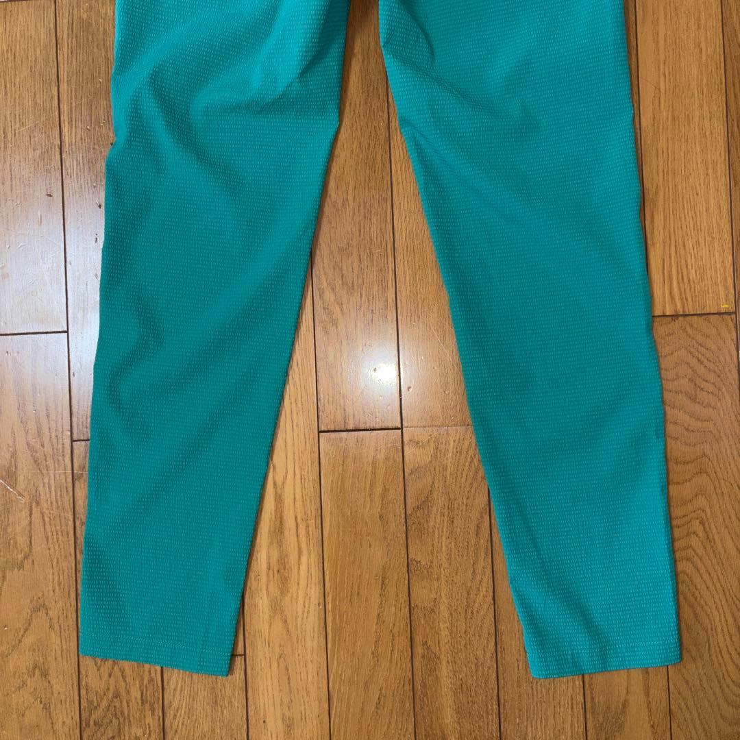 美品ジャックバニー　ゴルフパンツ　1 (M)レディースゴルフウェア　サッカー生地