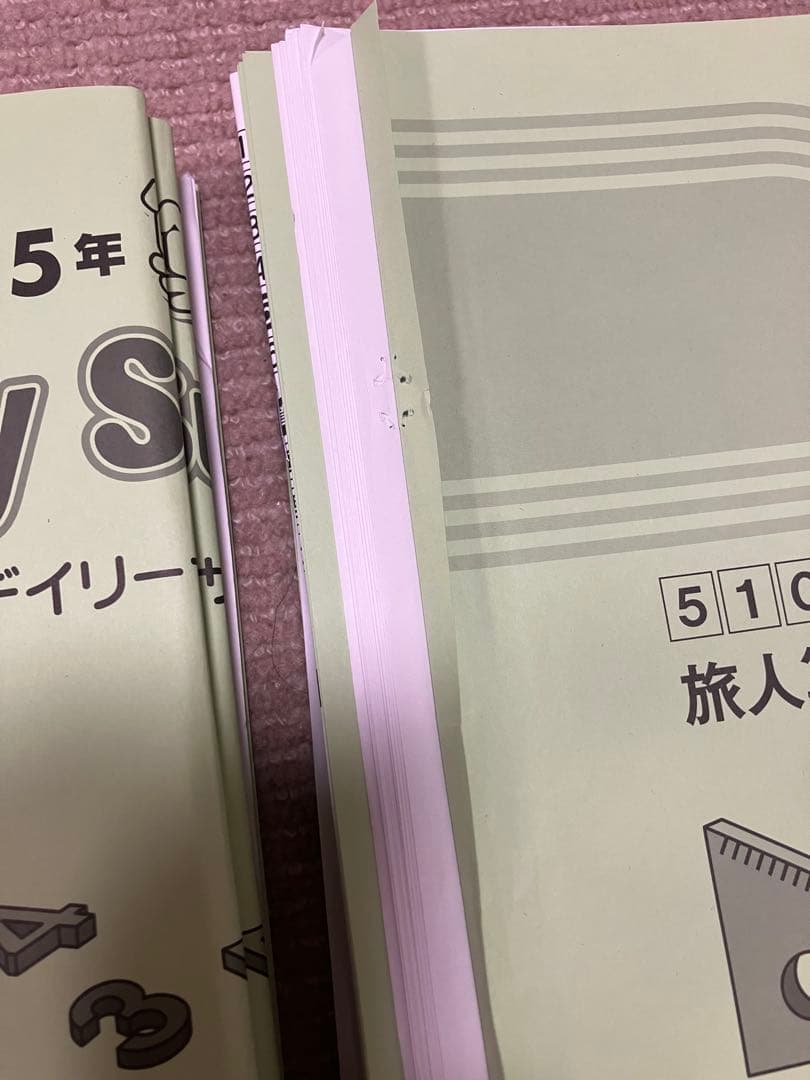 SAPIX5年算数テキスト1年分
