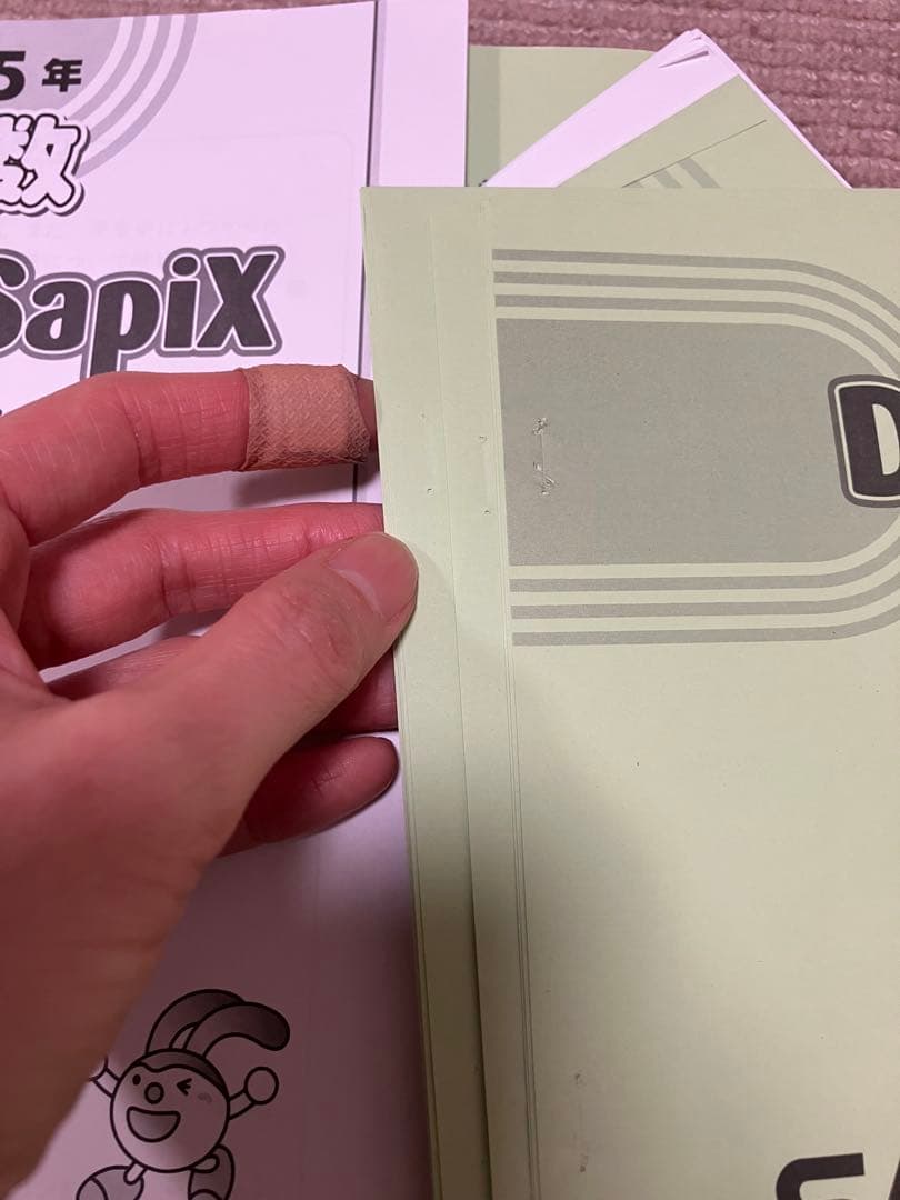 SAPIX5年算数テキスト1年分