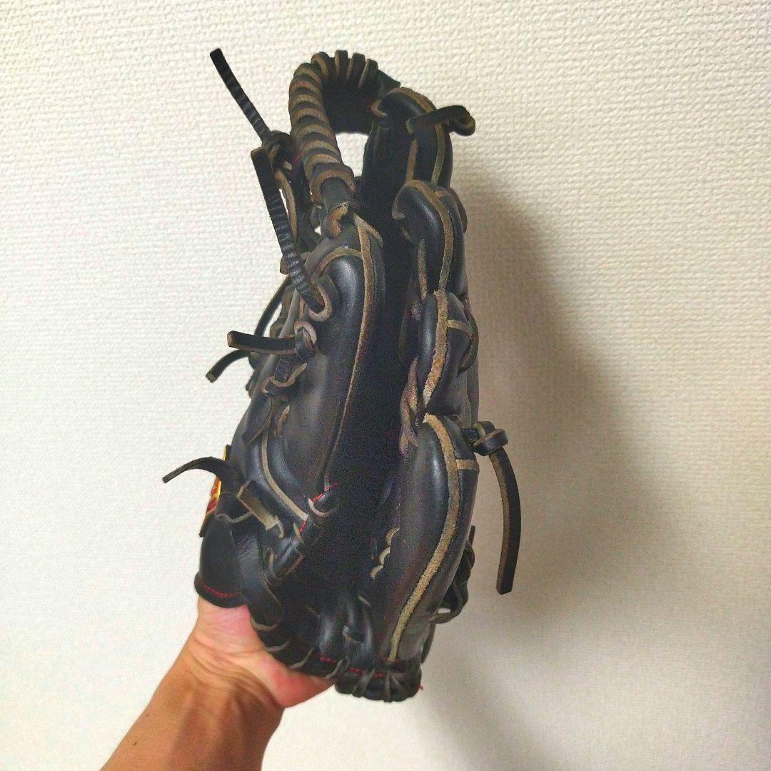 190 ZETT ネオステイタス 型抜群 即戦力 軟式 外野手用グローブ