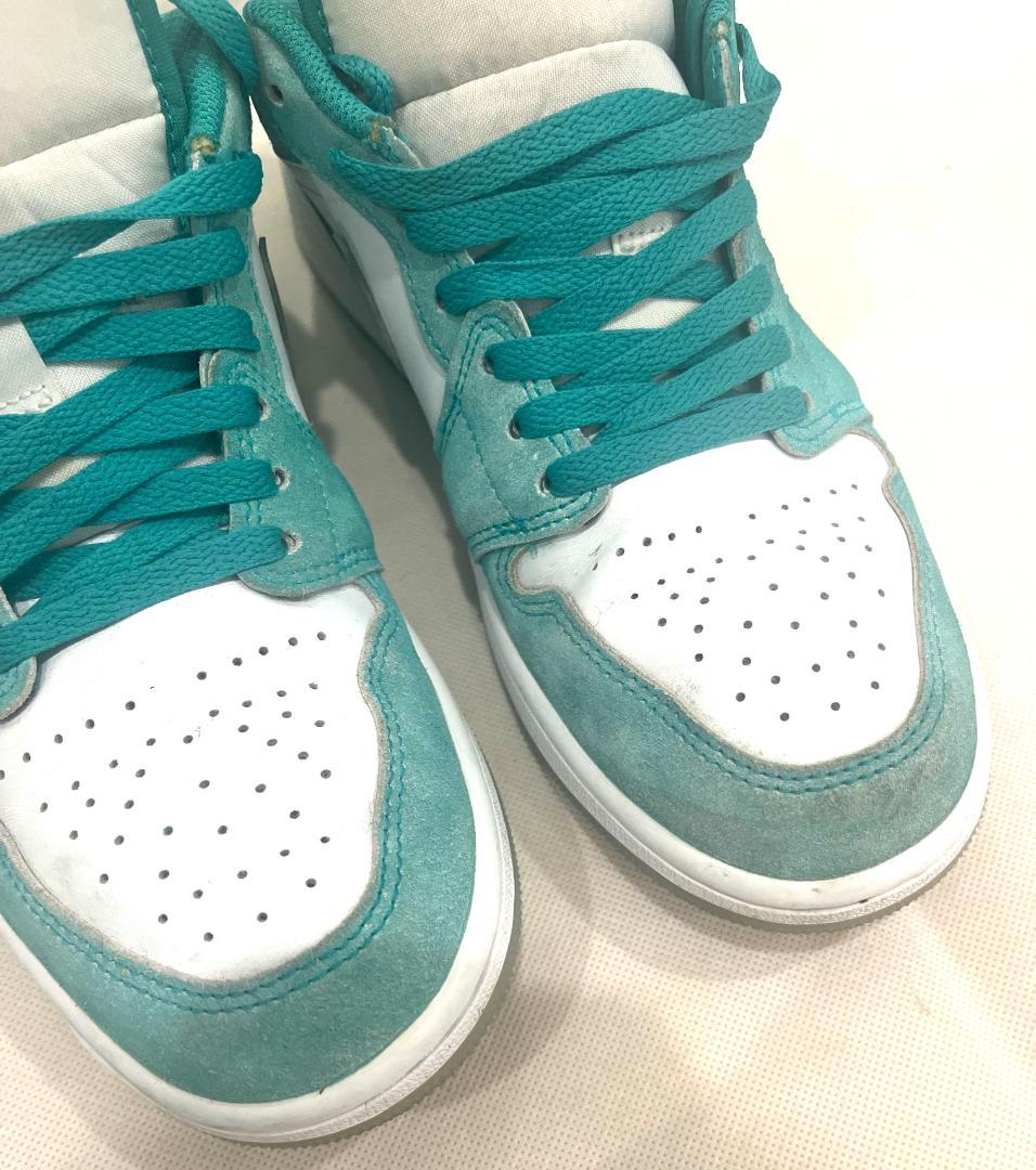 NIKE AIR JORDAN 1LOW US9 27㎝ グリーン スエード