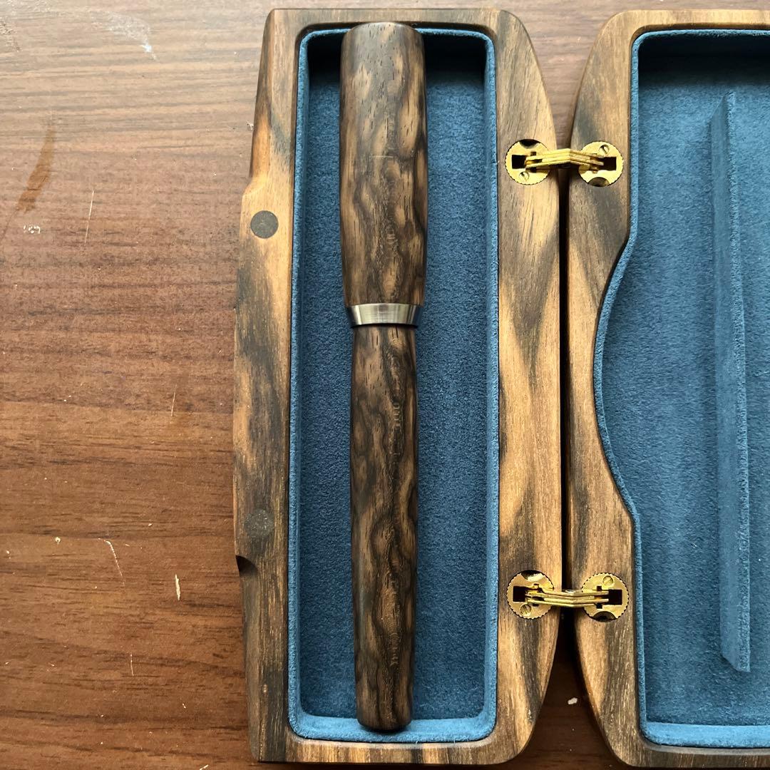 Y*i様 工房楔 黒柿孔雀杢 クローズドエンド楔 コンプロット デューエ