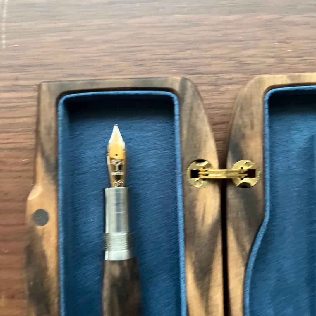 Y*i様 工房楔 黒柿孔雀杢 クローズドエンド楔 コンプロット デューエ