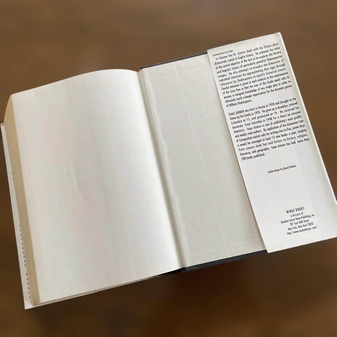 洋書 Asimov's Guide to Shakespeare