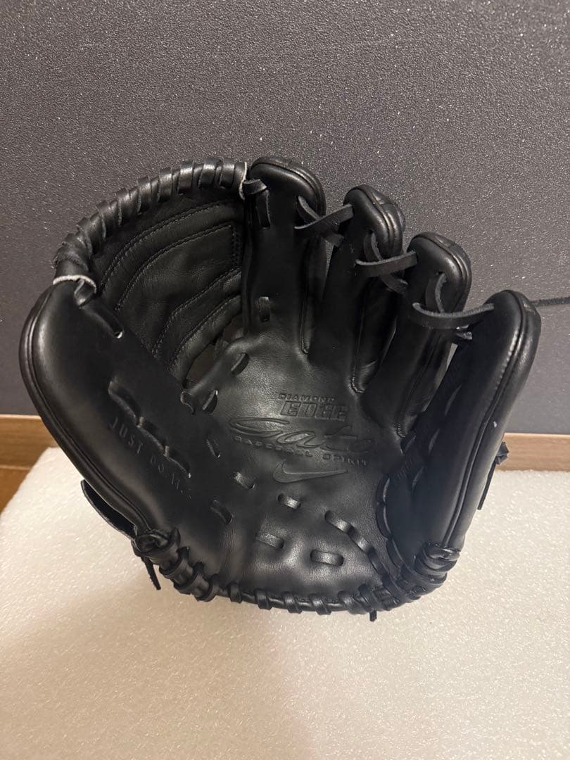 ★希少★屋外未使用★ NIKE ナイキ 軟式少年用 上位グレード 良型 革質◎