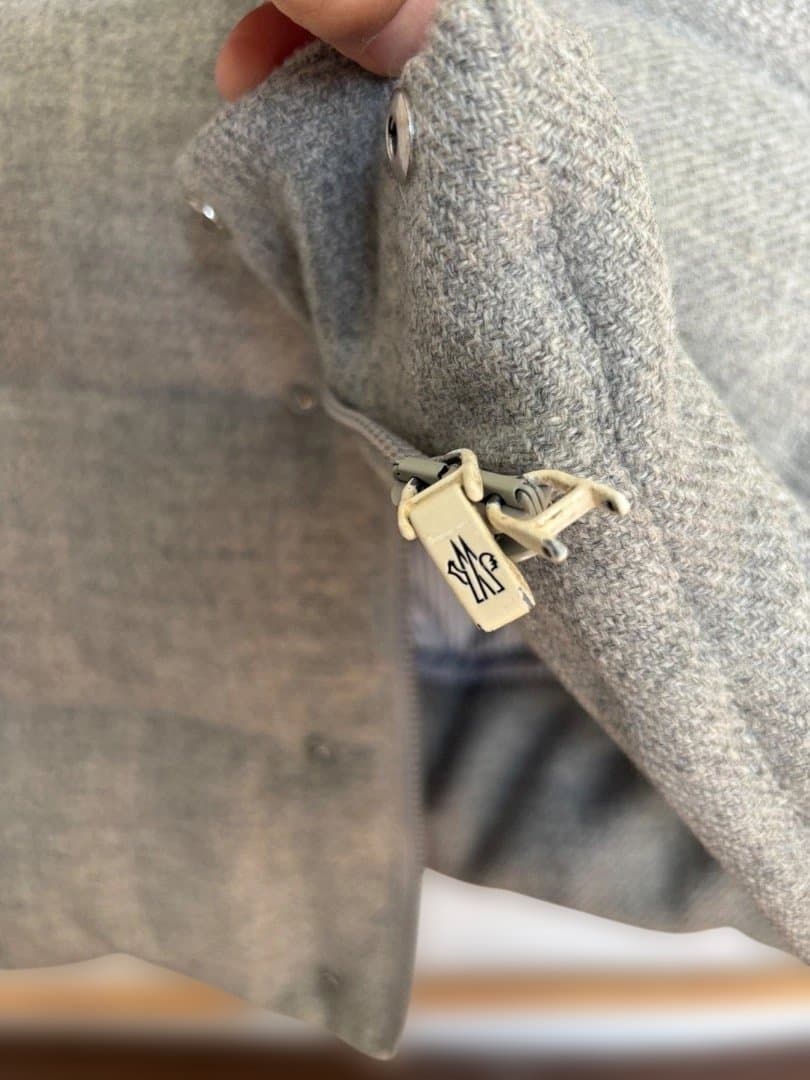 ジャンク Moncler 希少 モンクレール ガムブルー ダウン サイズ 1