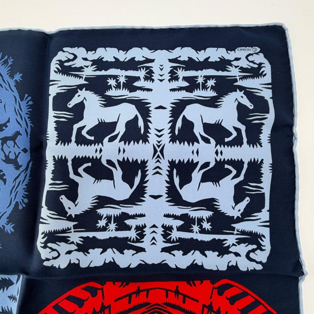 15715✨新品タグ付き✨HERMES カレ40 スカーフ シルク100%