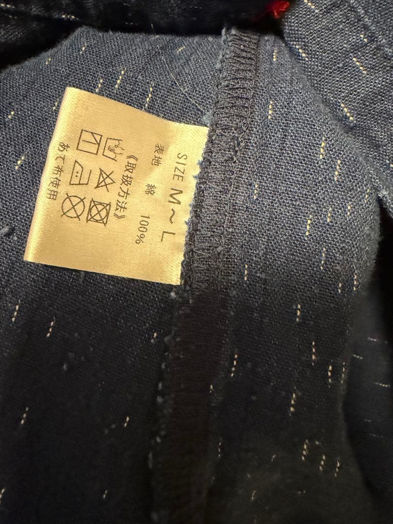 カスリラ 備後絣 藍染ワンピース