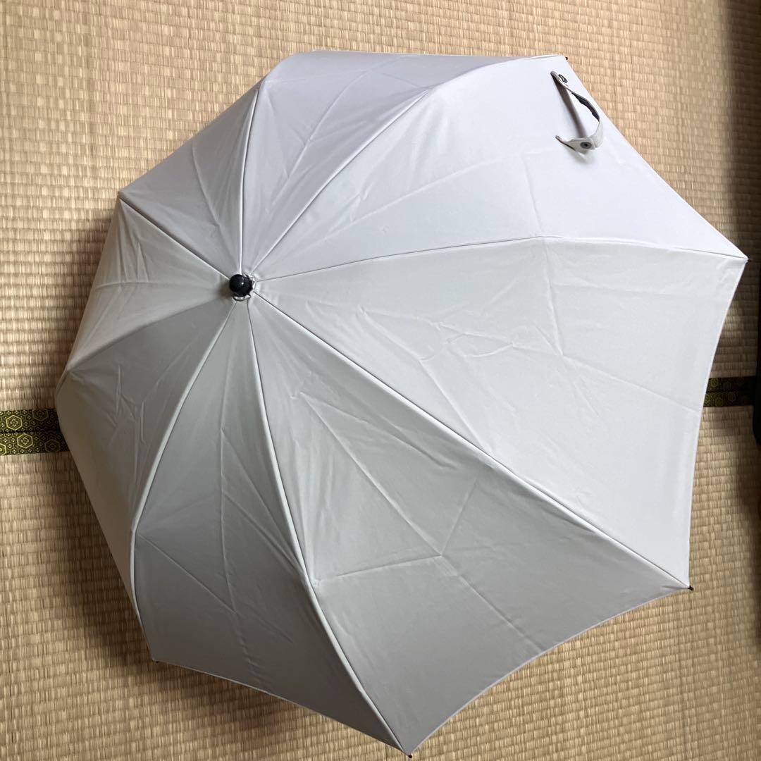 ロサンブラン日傘　プレーン 2段折りたたみ　50cm(4pl-o-005)