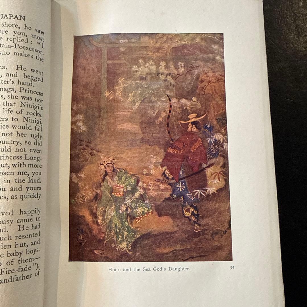 1913年『日本の神話と伝説』Myths & Legends of Japan