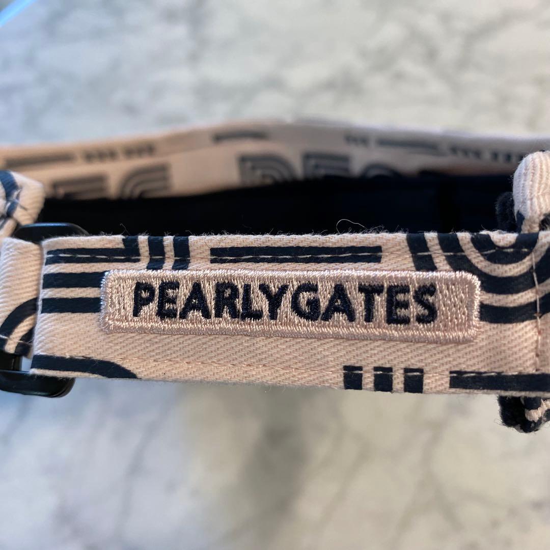 新品同様　PEARLY GATES レディースバイザー